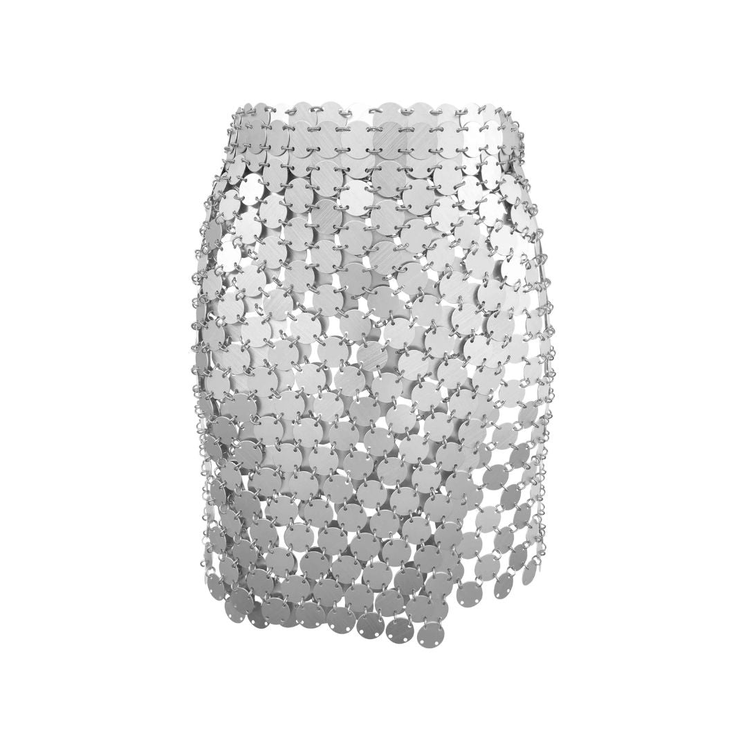 Stella Skirt - Silver