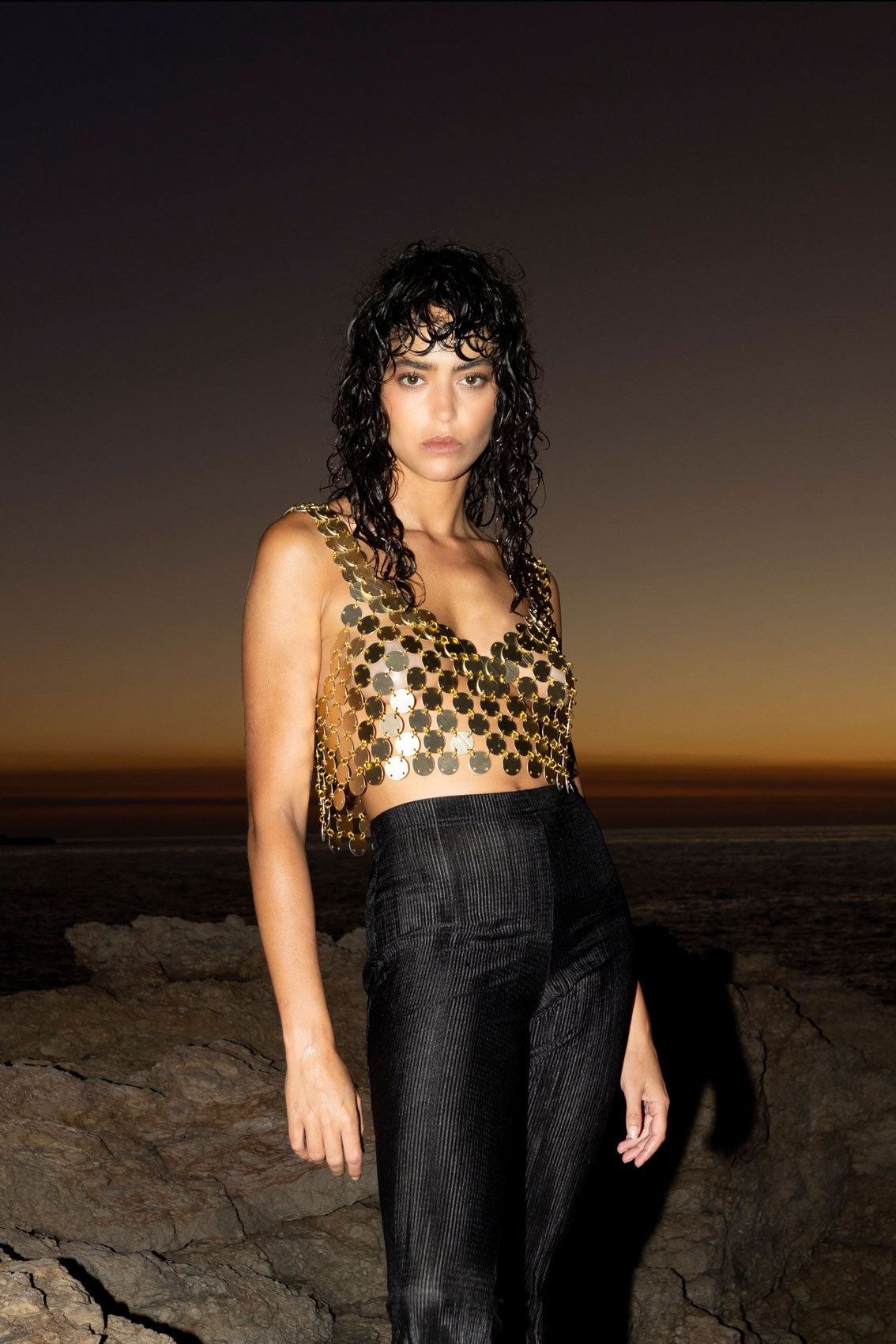 Iris Top - Gold