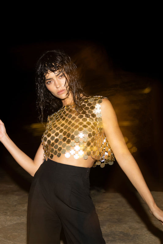 Alba Top - Gold