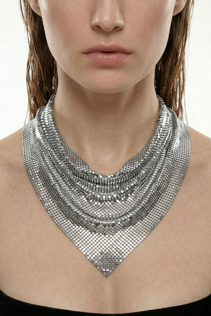Alma Necklace - Silver