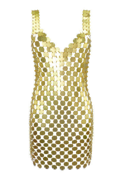 Aurora Dress - Gold