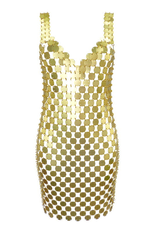 Aurora Dress - Gold
