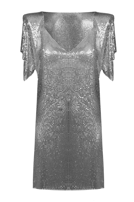 Gaia Dress - Gunmetal