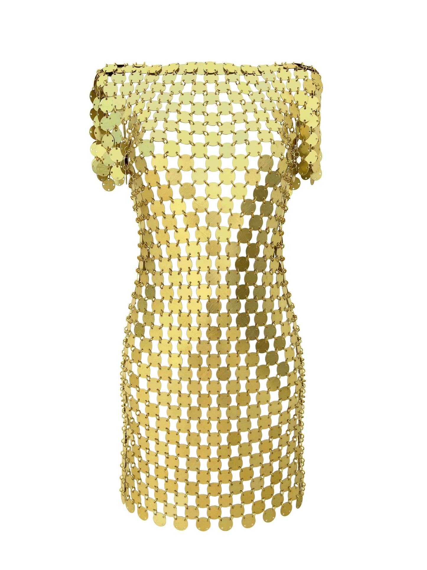 Roxana Dress - Gold