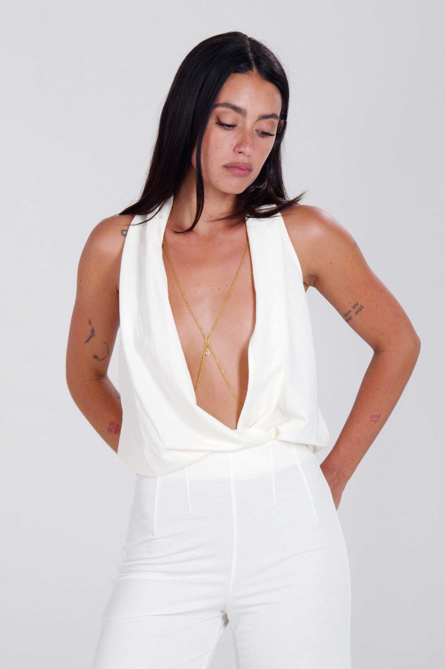 Saturn Body Chain - Gold