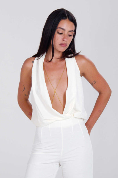 Saturn Body Chain - Gold