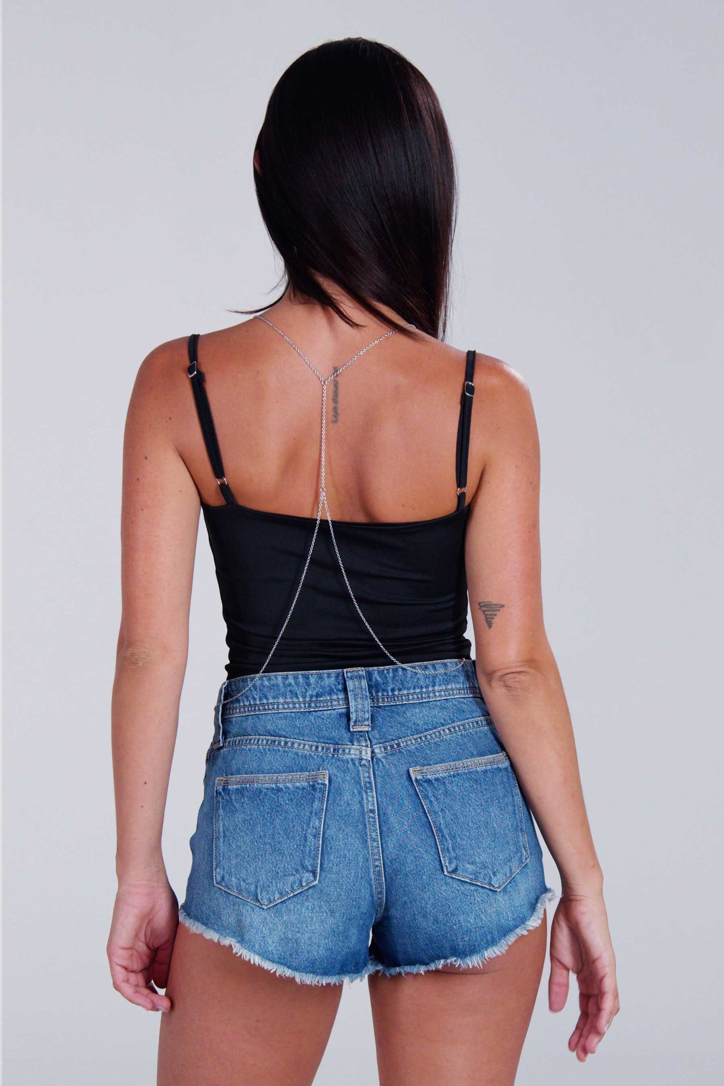 Saturn Body Chain - Silver