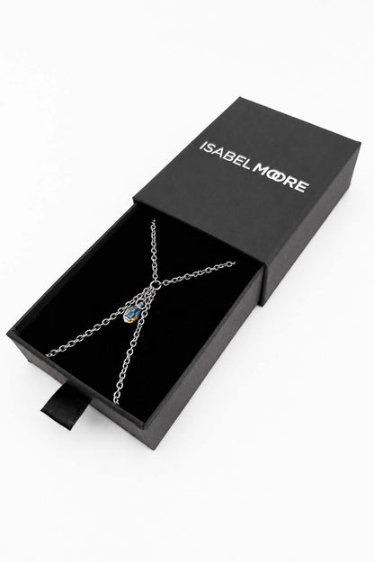 Saturn Body Chain - Silver