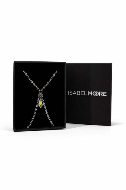 Saturn Body Chain - Silver