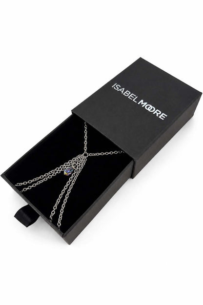 Saturn Duo Body Chain - Silver