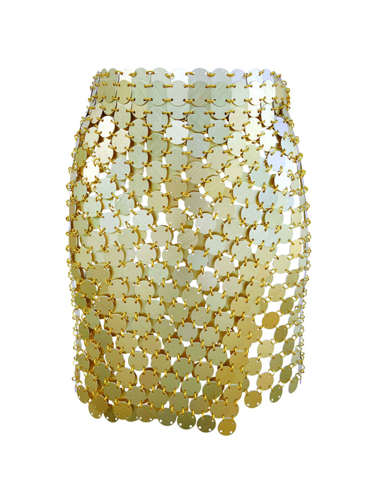 Stella Skirt - Gold
