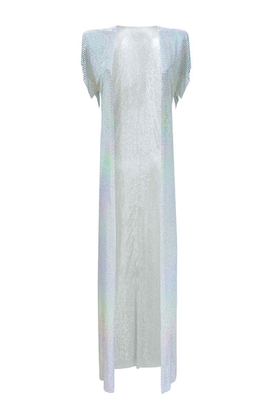 Iridescent Full length Chainmail Duster – Isabel Moore